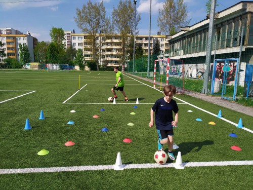 trening piłkarski dla rodzica i dziecka Kraków