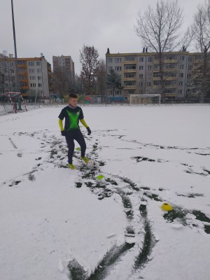 Indywidualny trening piłkarski w zimie