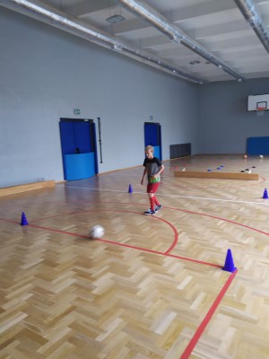 Indywidualny trening piłkarski hala sportowa Kraków