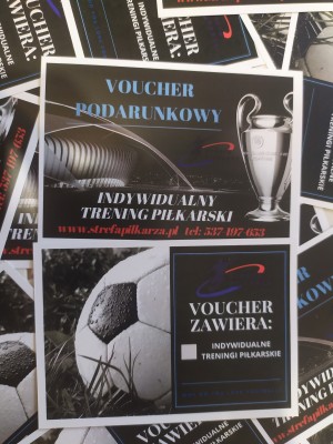 bon voucher indywidualny trening piłkarski
